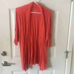 Orange stretchy cover